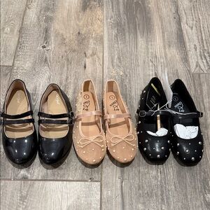Target bundle of 3 girls flats